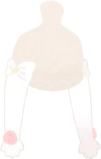 バラのウェディンググローブの画像