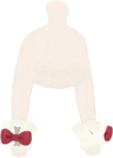 ご令嬢のドレスグローブの画像
