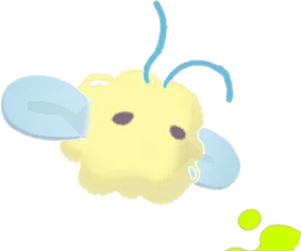 イトクズノカタマリのぬいぐるみの画像