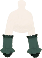 フォーマルフリルグローブの画像