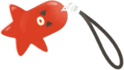タコ形ウインナーのキーホルダーの画像