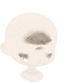 実験失敗メイクの画像