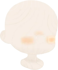 日焼け風チークメイクの画像