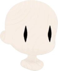 ピエロのフェイスペイントの画像