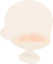 金のかけらのメイクの画像