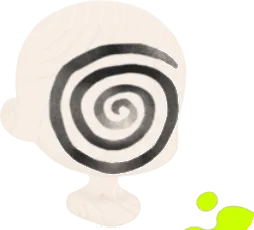 グルグルフェイスペイントの画像
