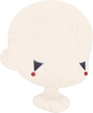 道化師のメイクの画像