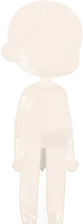 伸びた蔦のボディペイントの画像