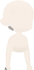 デッサンを描き終えた形跡の画像