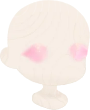 きらきらピンクメイクの画像
