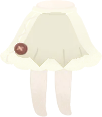 手作りスカートの画像