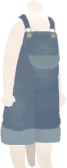 デニムオーバーオールの画像