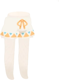 南国柄のショートパンツの画像