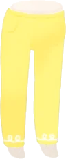 エッグカラーロングボトムスの画像
