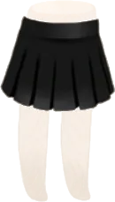 モノトーンプリーツスカートの画像