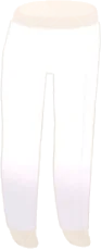 果て色のカジュアルパンツの画像