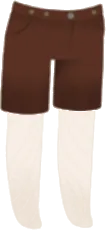 シンプルなハーフパンツの画像
