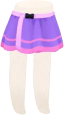 ガチャベルト付きスカートの画像