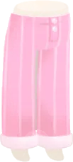 ピンクストライプパンツの画像