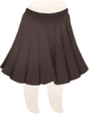 学生さんのスカートの画像