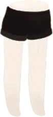 お出かけシンプルショートパンツの画像