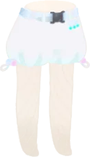 ホワイトバルーンパンツの画像