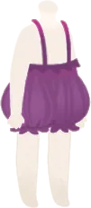オニオンサロペット・紫の画像