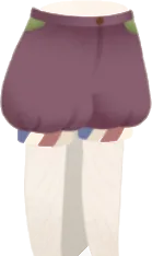 シンプルレター柄ボトムの画像