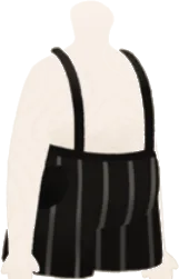 モノトーンサロペットの画像