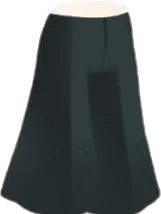 ブラックフレアパンツの画像