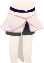 布飾り付きキュロットの画像