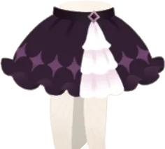 お嬢様のゴシックスカートの画像