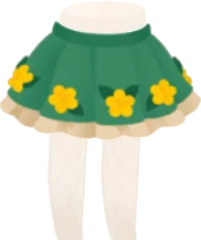 花咲く森のスカートの画像