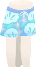 シェル柄ハーフパンツの画像