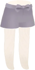 リボンベロアキュロットの画像