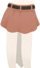 春のハイキングスカートの画像