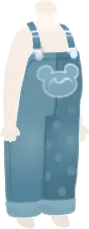 ピグミーデニムサロペットの画像