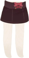 編み上げハイウエストスカートの画像