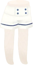 クルーのハーフパンツの画像