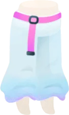 ゴーストホワイトのワイドパンツの画像