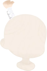 ちょんまげエクステの画像