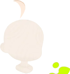 あほ毛の画像