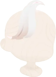 モトキのホワイトメッシュエクステの画像