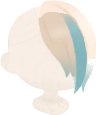 目隠れメッシュエクステの画像