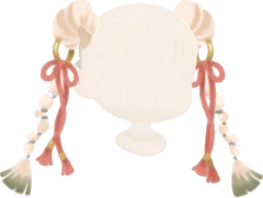 針金かけアレンジヘアエクステの画像