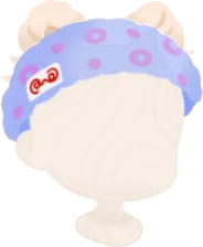 ファードッド風ヘアパンドエクステの画像