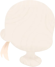 ちょこんと一つ結びエクステの画像
