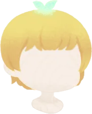 ひらめきの髪の画像