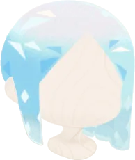 クリスタルの髪の画像