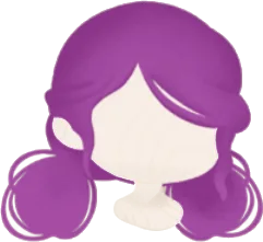 魔女っ子のお団子ヘアの画像